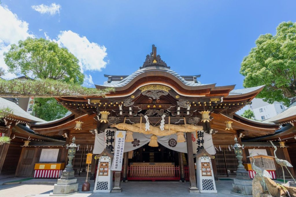 櫛田神社 1 e6ab9be794b0e7a59ee7a4be